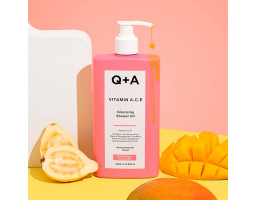 Витаминизированное масло для душа Q+A Vitamin A.C.E Cleansing Shower Oil, 250 ml