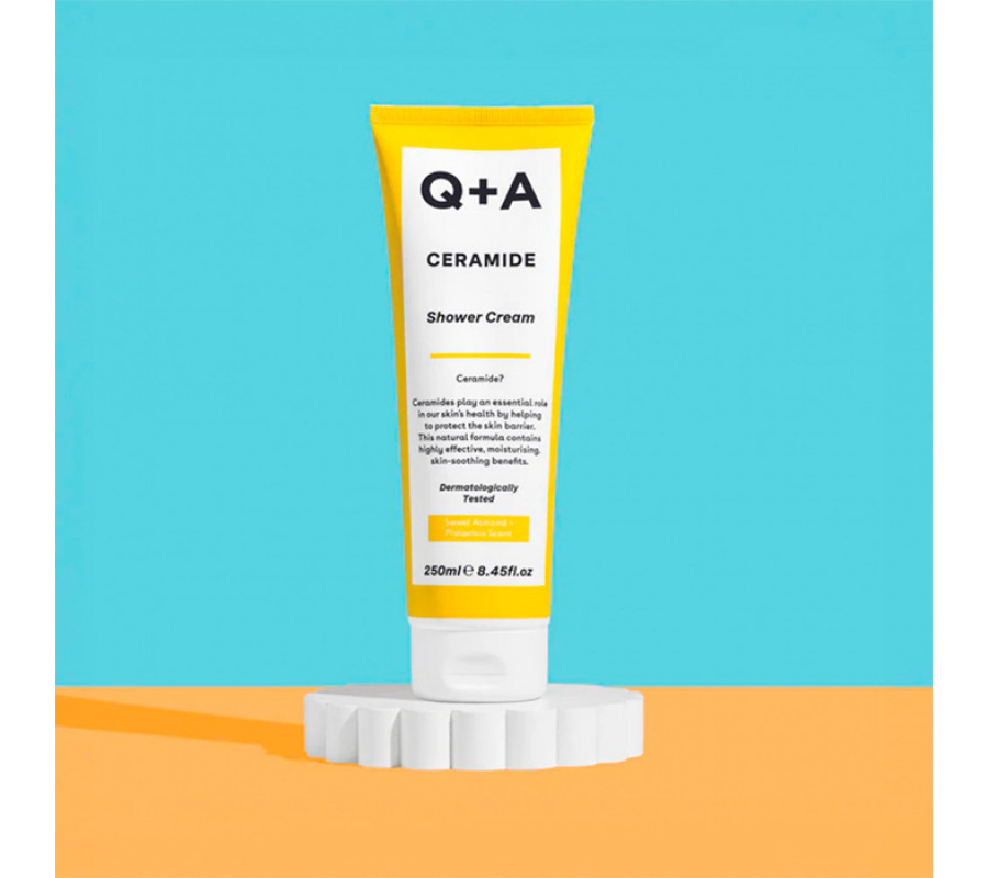 Крем для душу з керамідами Q+A Ceramide Shower Cream, 250 ml
