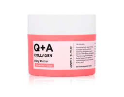 Зволожуючий баттер з колагеном Q+A Collagen Body Butter, 200 мл