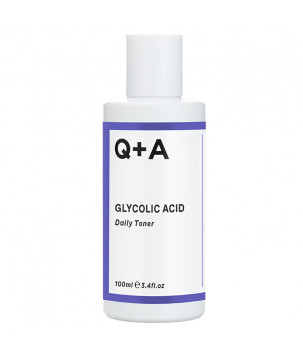 Тонер для обличчя з гліколевою кислотою Q+A Glycolic Acid Daily Toner, 100 мл