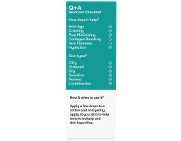 Зволожуючий тонер для обличчя з ніацинамідом Q+A Niacinamide Daily Toner, 100 мл