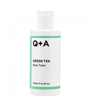 Заспокійливий тонер для обличчя з зеленим чаєм Q+A Green Tea Daily Toner, 100 мл