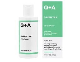 Заспокійливий тонер для обличчя з зеленим чаєм Q+A Green Tea Daily Toner, 100 мл