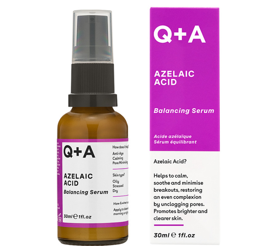 Сироватка для обличчя з азелаїновою кислотою Q+A Azelaic Acid Facial Serum , 30 мл