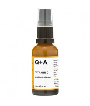 Освітлююча сироватка для обличчя Q+A Vitamin C, 30 мл