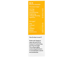 Освітлююча сироватка для обличчя Q+A Vitamin C, 30 мл