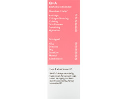 Сироватка з колагеном Q+A Collagen Booster Serum, 15 мл