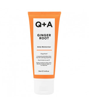 Зволожуючий крем для обличчя на основі кореня імбиру Q+A Ginger Root Daily Moisturiser, 75 мл