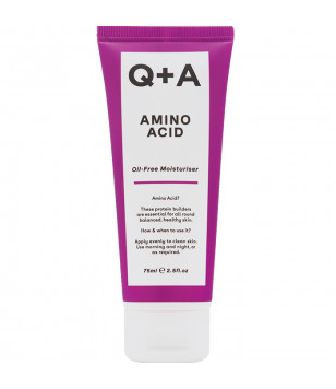 Увлажняющий крем с аминокислотами без содержания масла Q+A Amino Acid Oil Free Moistuiriser, 75 мл