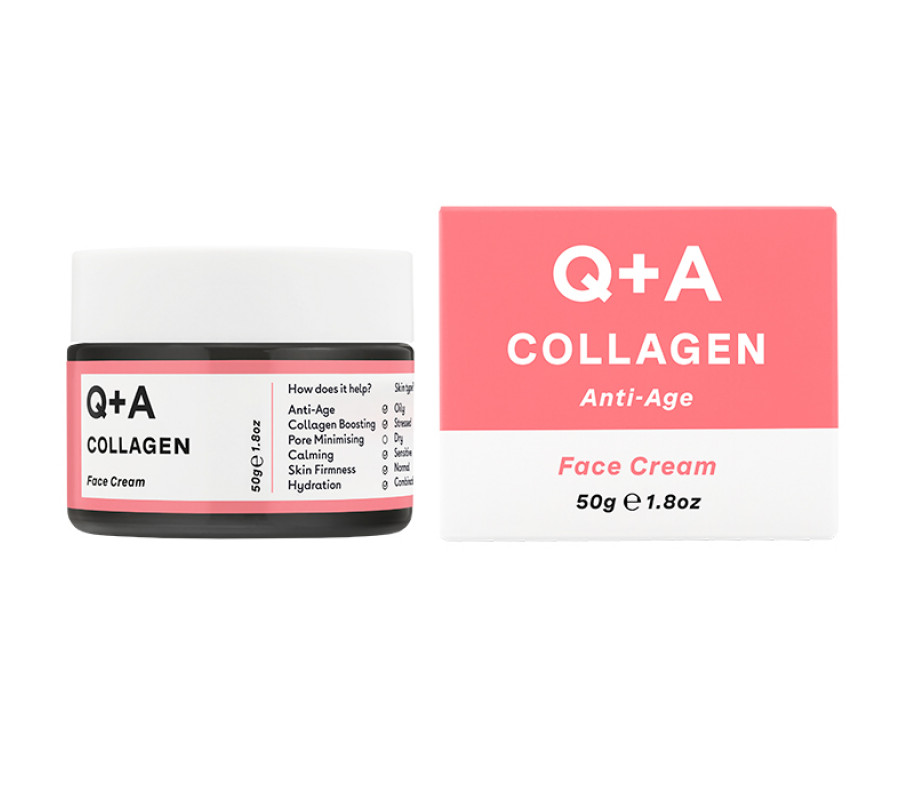 Крем для обличчя з колагеном Q+A Collagen Face Cream, 50 г
