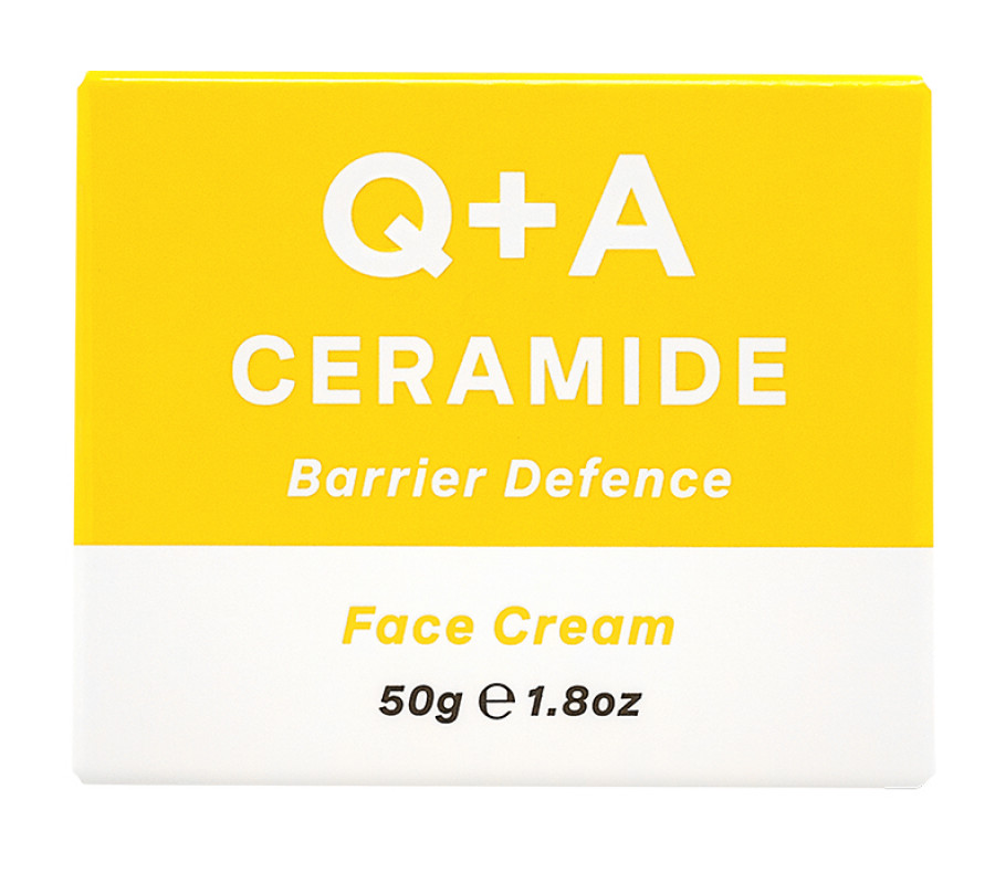 Захисний крем для обличчя з керамідами Q+A Ceramide Barrier Defence Face Cream, 50 г