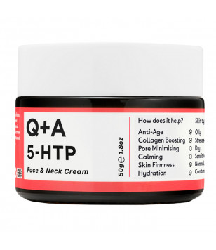 Крем для лица и шеи Q+A 5-HTP Face & Neck Cream, 50 г