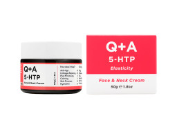 Крем для обличчя та шиї Q+A 5-HTP Face & Neck Cream, 50 г