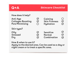 Крем для обличчя та шиї Q+A 5-HTP Face & Neck Cream, 50 г