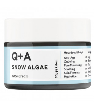 Крем для обличчя зі сніжною водорістю Q+A Snow Algae Intensive Face Cream, 50 г