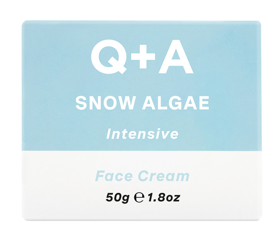 Крем для лица со снежной водорослью Q+A Snow Algae Intensive Face Cream, 50 г