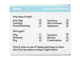 Крем для лица со снежной водорослью Q+A Snow Algae Intensive Face Cream, 50 г