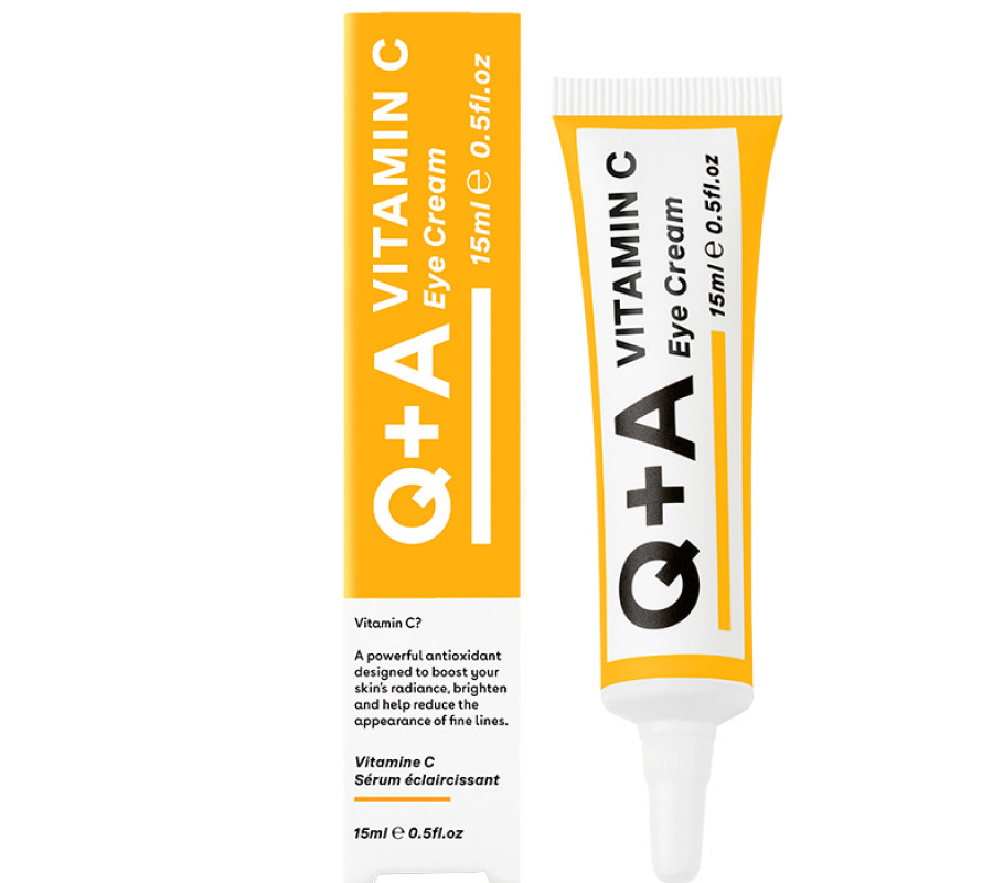 Крем для області навколо очей Q+A Vitamin C Eye Cream, 15 мл