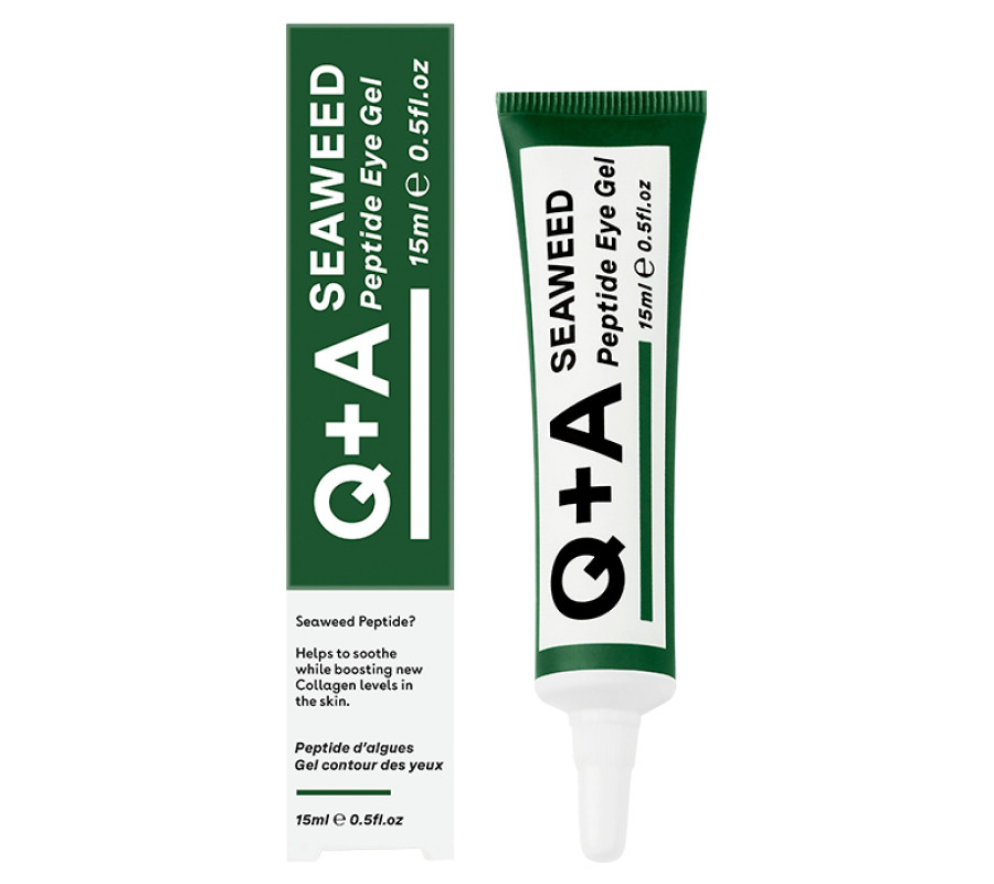 Гель для зони навколо очей Q+A Seaweed Peptide Eye Gel, 15 мл
