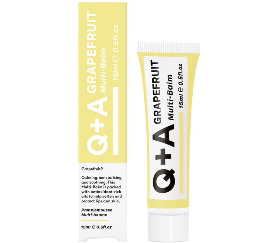Бальзам з грейпфрутом Q+A Grapefruit Multi Balm, 15 г