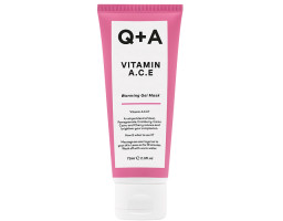 Мультивітамінна маска для обличчя Q+A Vitamin A.C.E. Warming Gel Mask, 75 мл