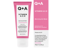 Мультивітамінна маска для обличчя Q+A Vitamin A.C.E. Warming Gel Mask, 75 мл