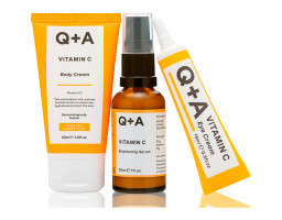 Подарунковий набір для сяяння шкіри Q+A Glow Heroes Gift Set