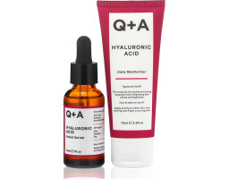 Подарунковий набір для зволоження шкіри Q+A Hydrating Heroes Gift Set