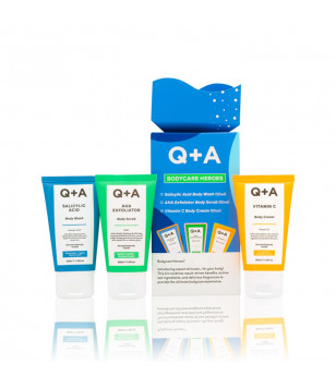 Подарочный набор для тела Q+A Bodycare Heroes Gift Set
