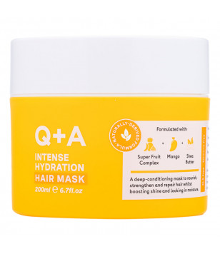 Маска для интенсивного увлажнения волос Intense Hydration Hair Mask Q+A, 200 мл