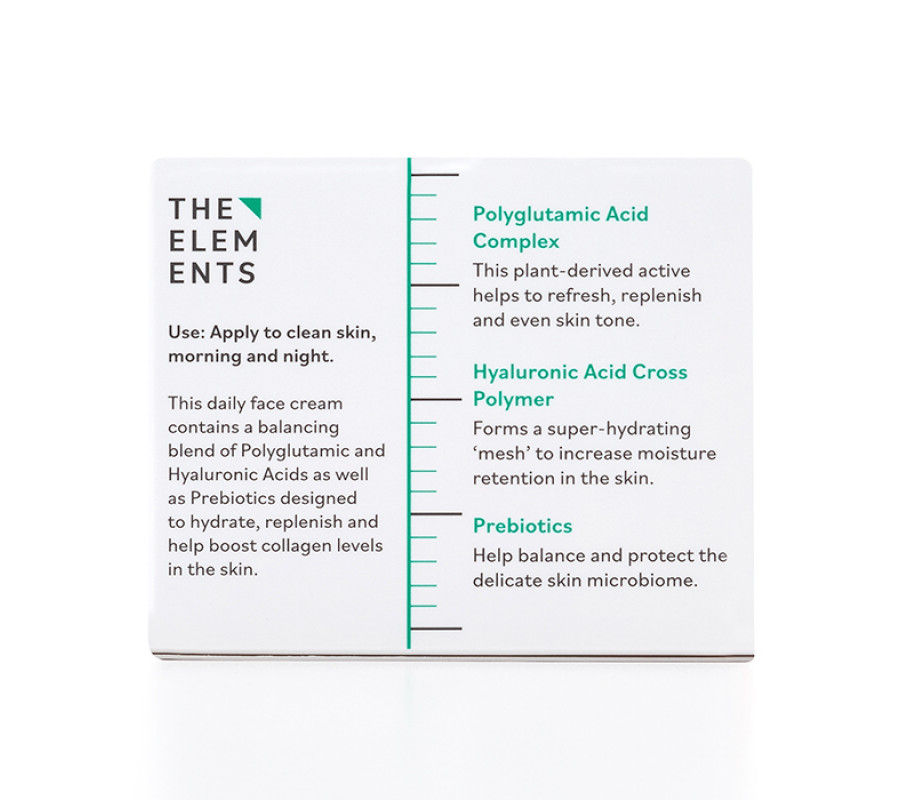 Зволожуючий крем, що балансує мікробіом шкіри The Elements Biome-Balance Hydration Cream, 50 мл