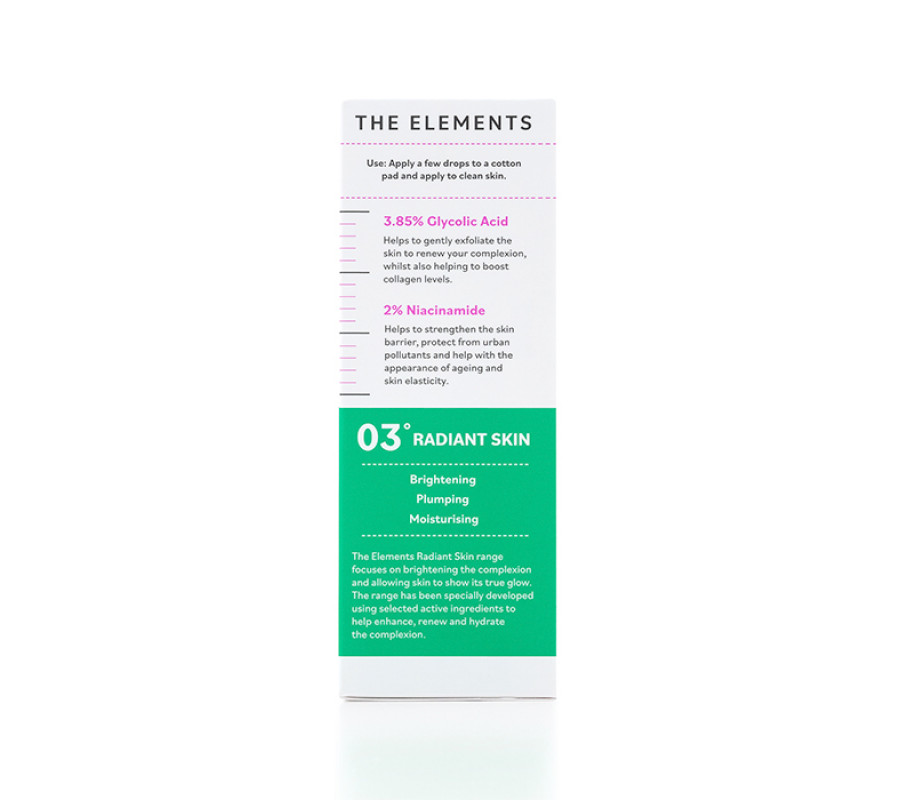 Тонер для сяючої шкіри The Elements Radiance Boosting Toner , 100 мл
