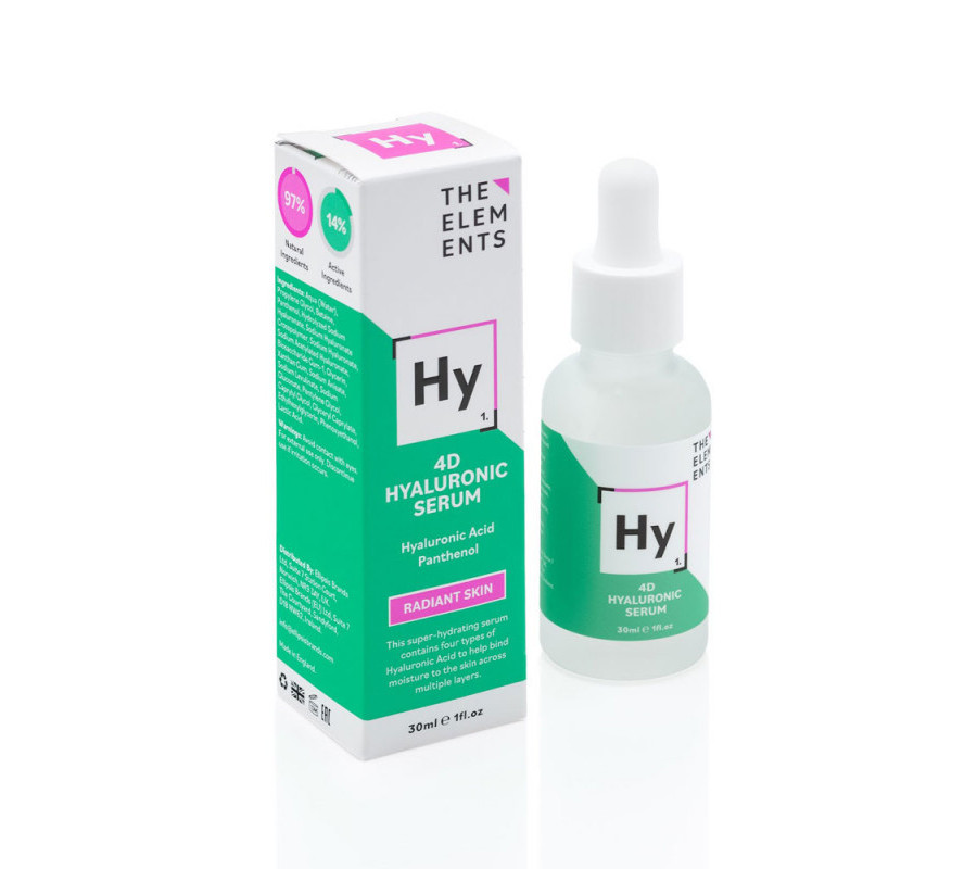 4D гиалуроновая сыворотка The Elements 4D Hyaluronic Serum, 30 мл