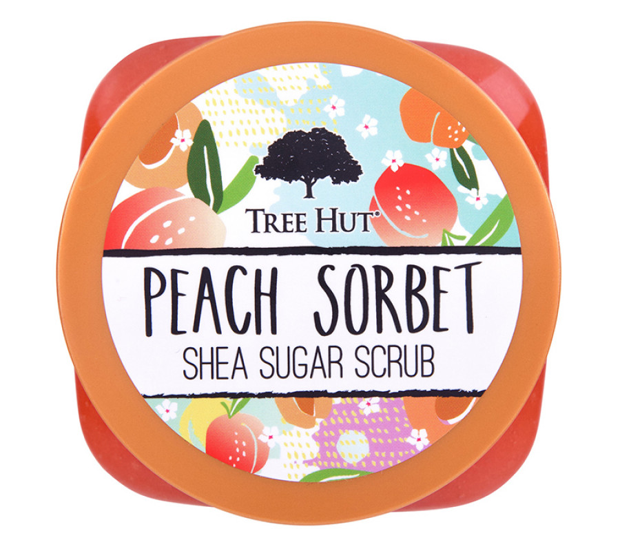 Скраб для тіла Tree Hut Peach Sorbet Sugar Scrub, 510 г