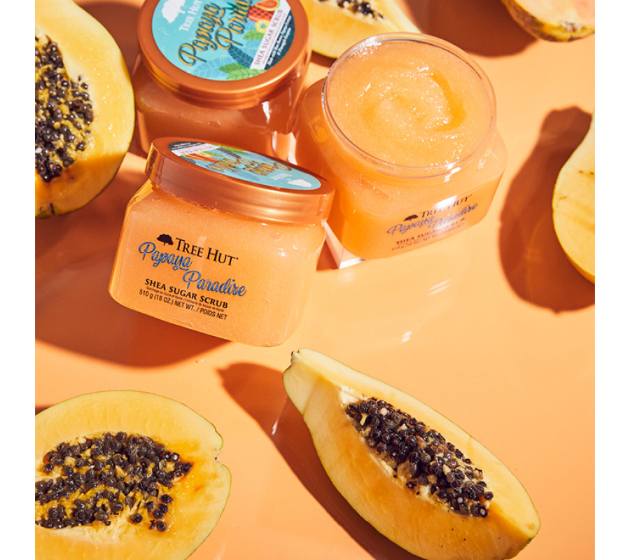 Скраб для тіла Tree Hut Papaya Paradise Sugar Scrub, 510 г