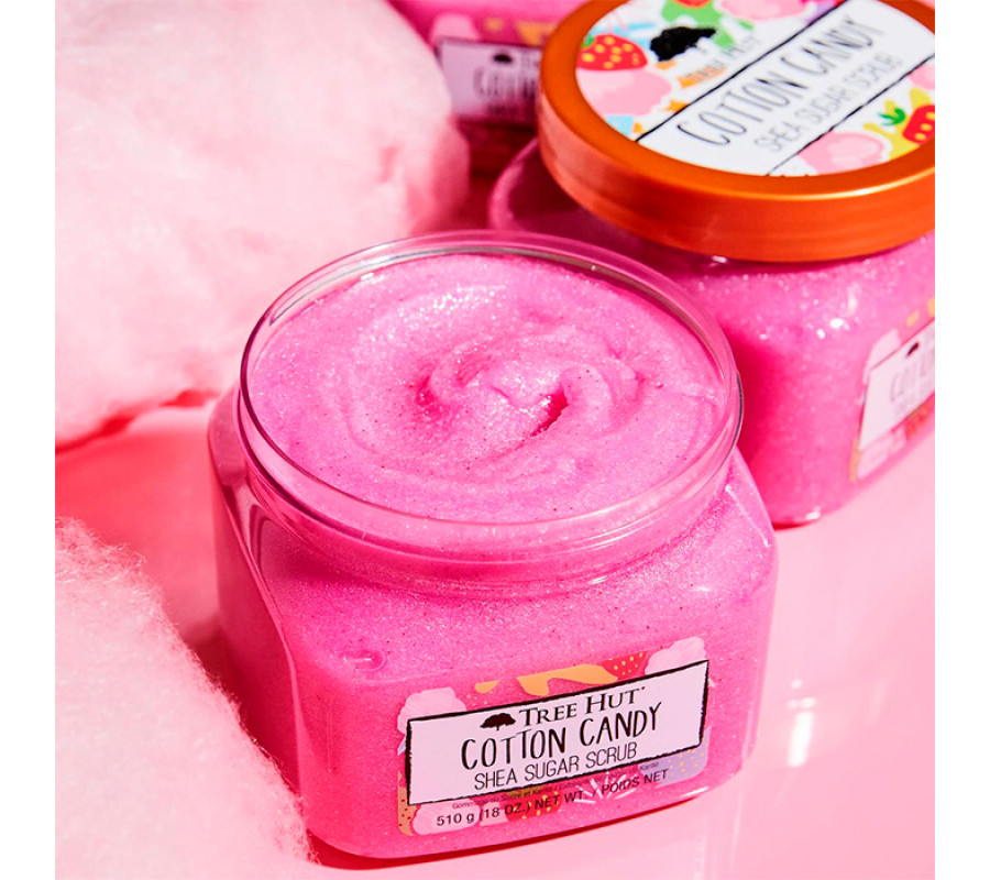 Скраб для тіла Tree Hut Cotton Candy Sugar Scrub, 510 г