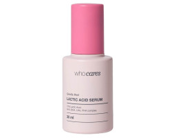 Незмивна сироватка-пілінг з молочною кислотою Gentle Peel Lactic Acid Serum Who Cares, 30 мл