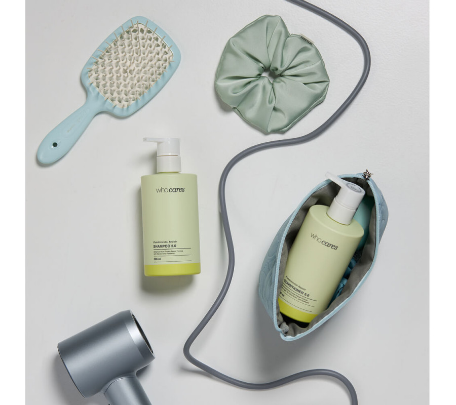 Шампунь для глубокого очищения кожи головы Fundamental Repair 2.0 Shampoo Who Cares, 300 мл