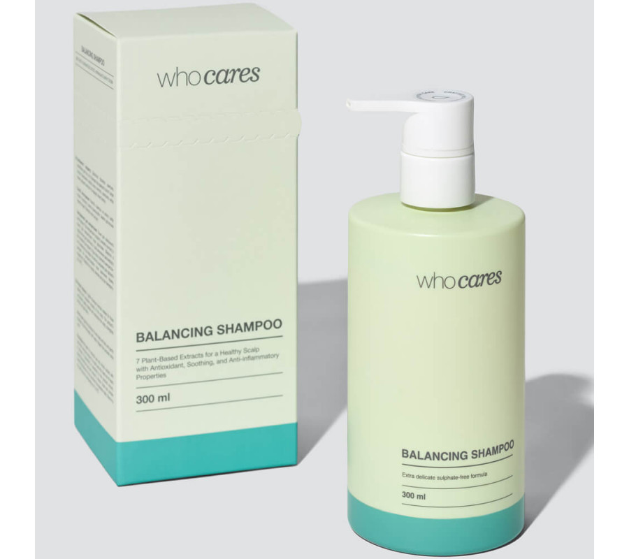 Шампунь безсульфатний Balancing Shampoo Who Cares, 300 мл