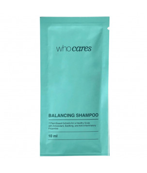 Шампунь безсульфатний (пробник) Balancing Shampoo Who Cares, 10 мл