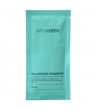 Шампунь безсульфатний (пробник) Balancing Shampoo Who Cares, 10 мл