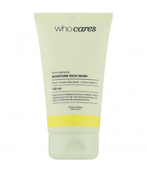 Маска зволожувальна для сухого та пошкодженого волосся Moisture Rich Mask Who Cares, 100  мл