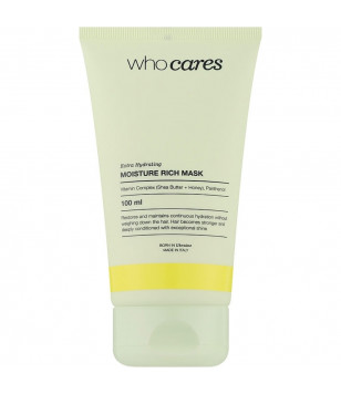 Маска зволожувальна для сухого та пошкодженого волосся Moisture Rich Mask Who Cares, 100  мл