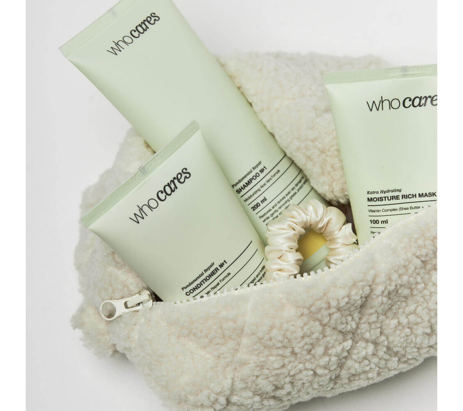 Увлажняющая маска для сухих и поврежденных волос Moisture Rich Mask Who Cares, 100  мл