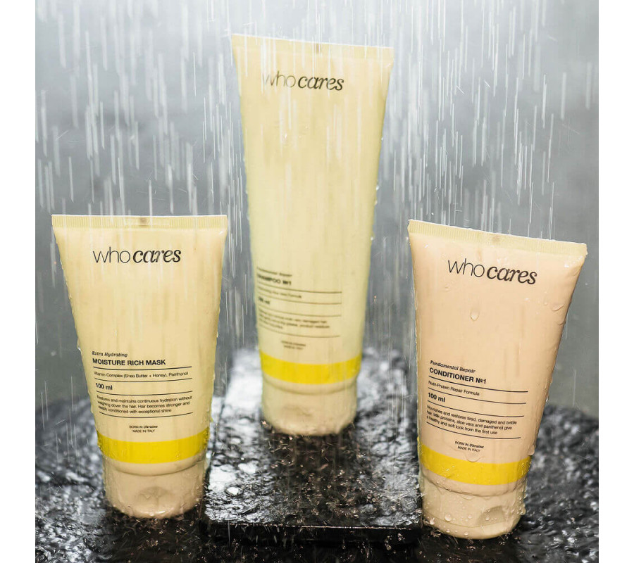 Увлажняющая маска для сухих и поврежденных волос Moisture Rich Mask Who Cares, 100  мл