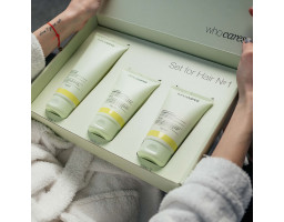 Набір засобів для волосся Set For Hair №1 Who Cares, shm/200  мл + h/cond/100  мл + h/mask/100  мл