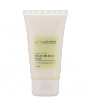 Маска зволожувальна для сухого та пошкодженого волосся (міні) Moisture Rich Mask Who Cares, 50 мл