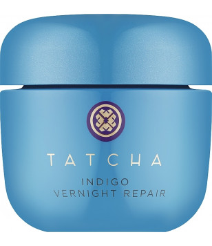 Tatcha Заспокійливий нічний крем для обличчя Indigo Overnight Repair, 50 мл