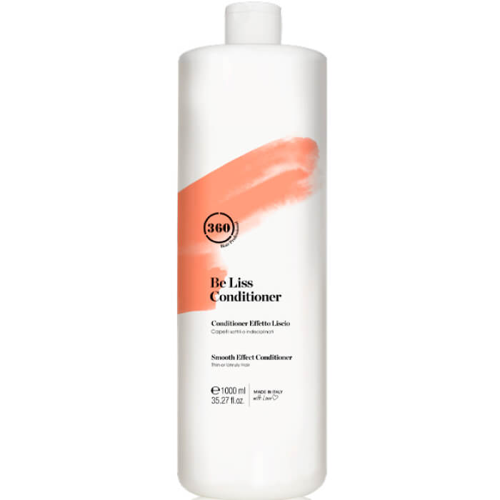 360 Bee Liss Conditioner — кондиціонер з ефектом розгладжування для тонкого та неслухняного волосся, 1000 мл