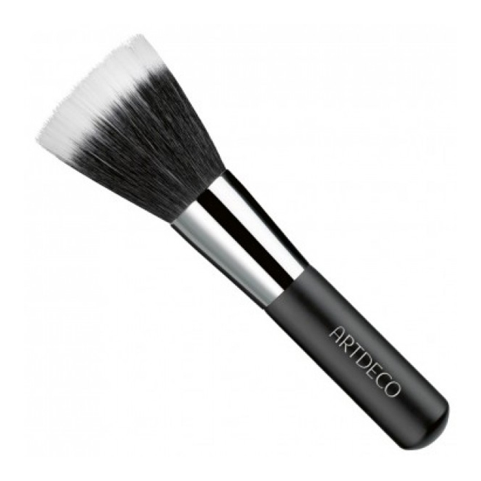 Пензлик для макіяжу Make Up Brush Premium Quality ARTDECO срібний, чорний
